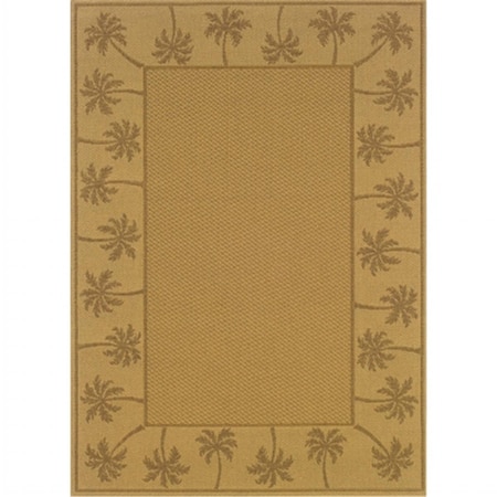 Sphinx By Oriental Weavers Rug, Lanai 606D7 9x13 Rectangle - Beige/ Tan-Polypropylene L606D7259396ST